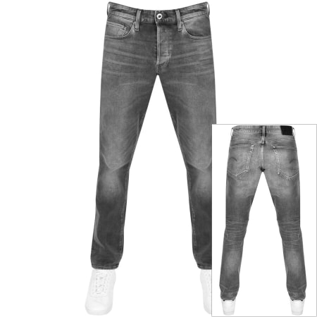 Product Image for G Star Raw 3301 Tapered Jeans Mid Wash Grey
