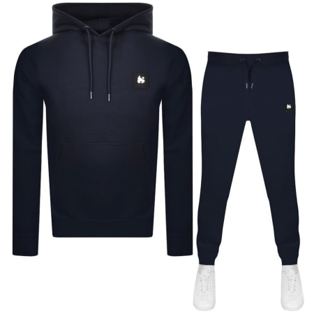Product Image for Money Logo Hooded Tracksuit Navy