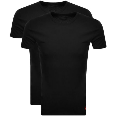 Recommended Product Image for Ralph Lauren 2 Pack Crew Neck T Shirts Black