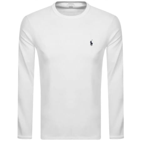 Product Image for Ralph Lauren Long Sleeved T Shirt White