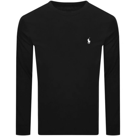 Product Image for Ralph Lauren Long Sleeved T Shirt Black