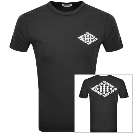 Product Image for Replay Logo Crew Neck T Shirt Black