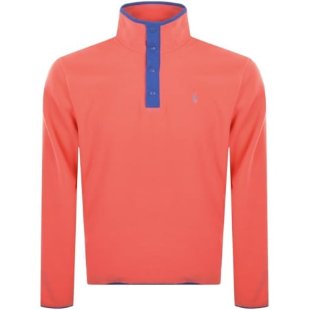 Product Image for Ralph Lauren Funnel Neck Sweatshirt Pink