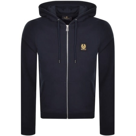 Recommended Product Image for Belstaff Full Zip Hoodie Navy