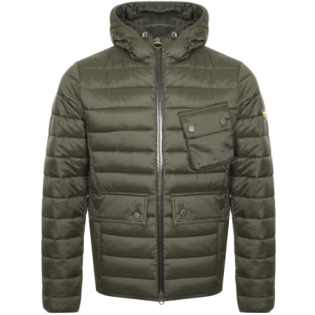 Product Image for Barbour International Quilted Ouston Jacket Green