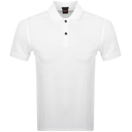Product Image for BOSS Prime Polo T Shirt White