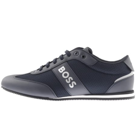Product Image for BOSS Rusham Lowp Trainers Navy