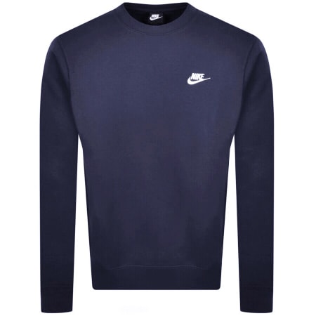 Product Image for Nike Crew Neck Club Sweatshirt Navy