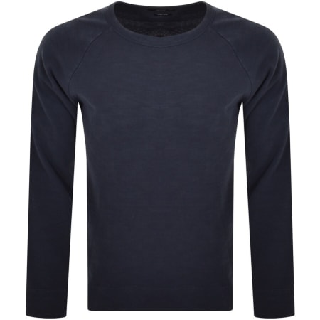 Product Image for Replay Crew Neck Sweatshirt Navy