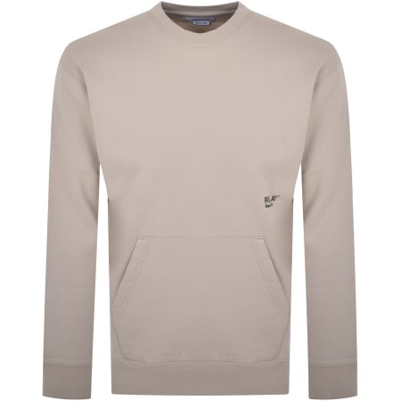 Product Image for Replay Crew Neck Sweatshirt Beige