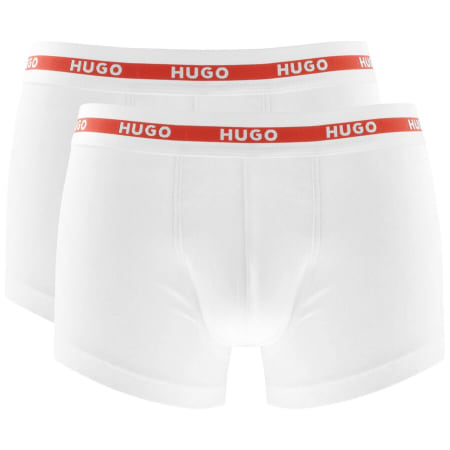 Product Image for HUGO Double Pack Trunks White