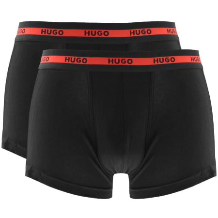Product Image for HUGO Double Pack Trunks Black