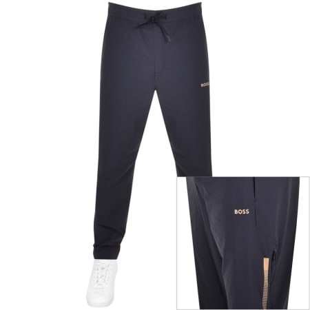 Product Image for BOSS Performance Hwoven Jogging Bottoms Navy