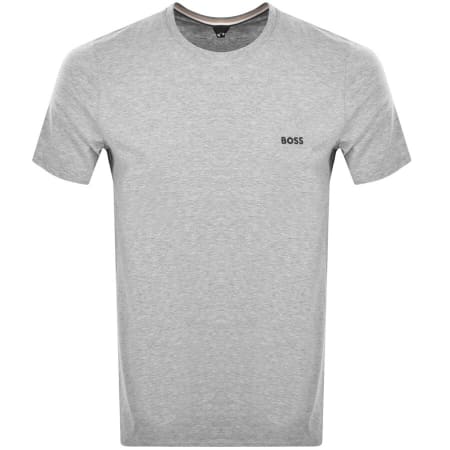 Product Image for BOSS Mix And Match Logo T Shirt Grey