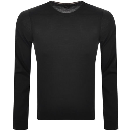 Recommended Product Image for BOSS Leno P Knit Jumper Black
