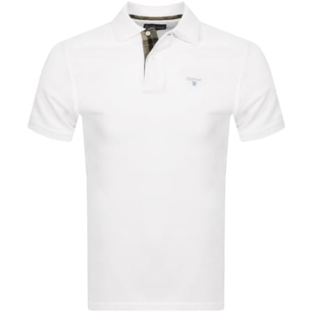 Product Image for Barbour Pique Polo T Shirt White