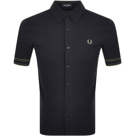 Product Image for Fred Perry Stripe Polo Shirt Navy