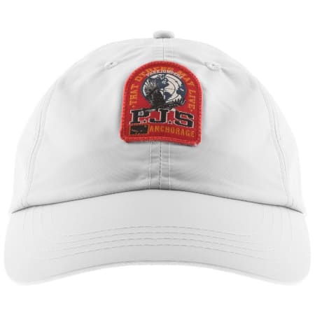 Product Image for Parajumpers Bravo Logo Cap White
