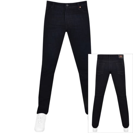 Product Image for BOSS Maine Regular Fit Dark Wash Jeans Blue