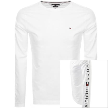 Product Image for Tommy Hilfiger Long Sleeved T Shirt White