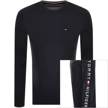Product Image for Tommy Hilfiger Long Sleeved T Shirt Navy