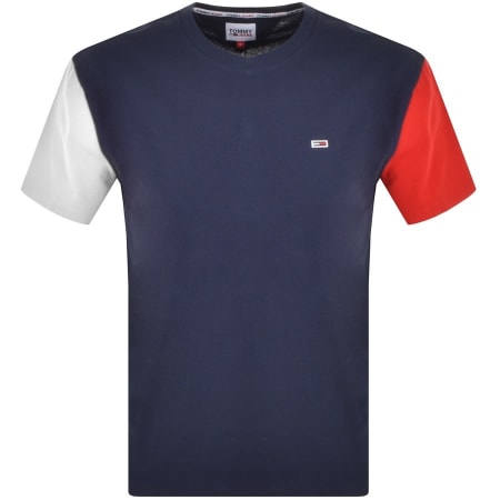 Product Image for Tommy Jeans Logo T Shirt Navy