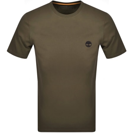 Product Image for Timberland Dun River Logo T Shirt Khaki