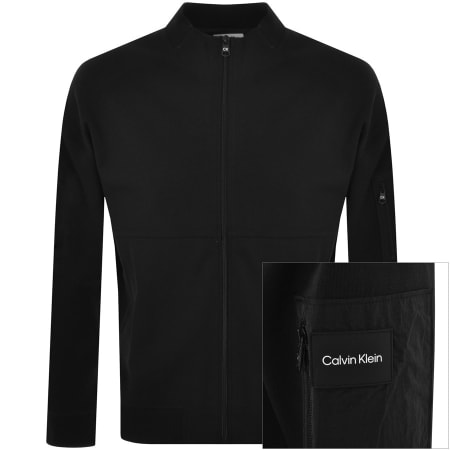 Product Image for Calvin Klein Full Zip Tech Sweatshirt Black