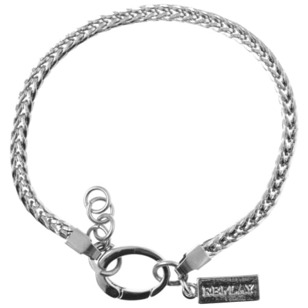 Product Image for Replay Chain Weave Bracelet Silver