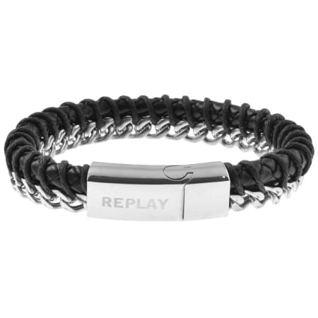Product Image for Replay Chain Link Bracelet Silver
