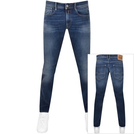 Product Image for Replay Comfort Fit Rocco Dark Wash Jeans Blue