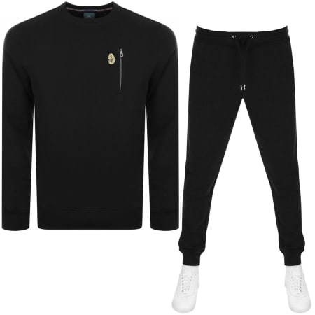 Product Image for Luke 1977  Paris And Rome Tracksuit Black