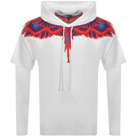 Product Image for Marcelo Burlon Curved Wings T Shirt White