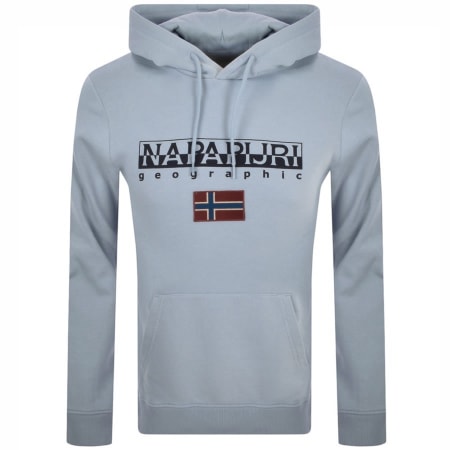 Product Image for Napapijri Ayas Flag Logo Hoodie Blue