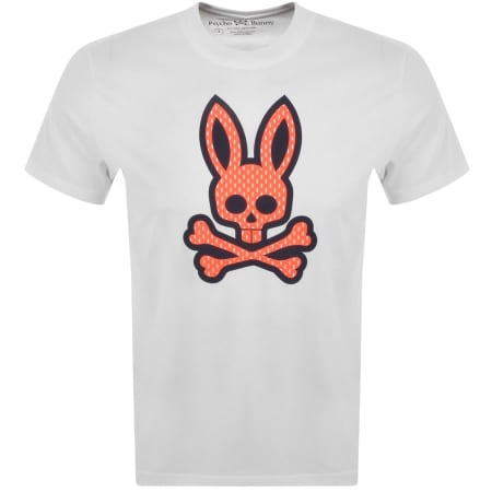 Product Image for Psycho Bunny Jorden Crew Neck T Shirt White
