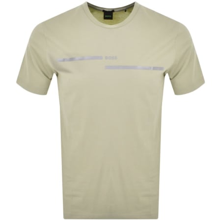 Product Image for BOSS Tee 4 Short Sleeve T Shirt Beige