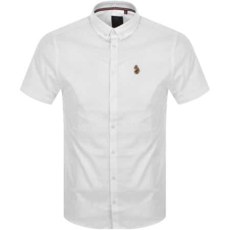 Product Image for Luke 1977 Short Sleeved Jimmy Shirt White