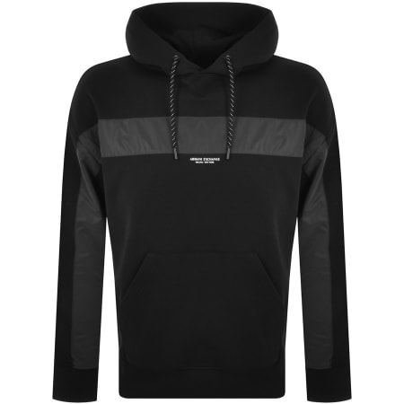 Product Image for Armani Exchange Logo Hoodie Black