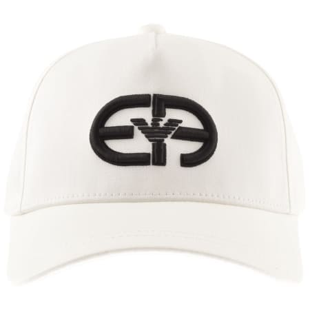Product Image for Emporio Armani Baseball Logo Cap White