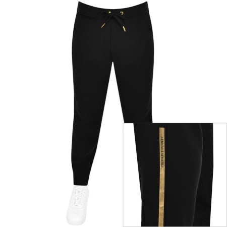 Product Image for Armani Exchange Logo Jogging Bottoms Black