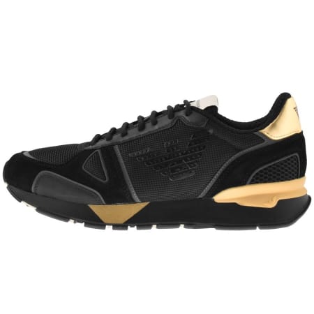 Product Image for Emporio Armani Logo Trainers Black