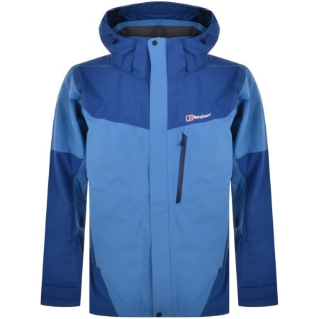 Product Image for Berghaus Arran Shell Full Zip Jacket Blue