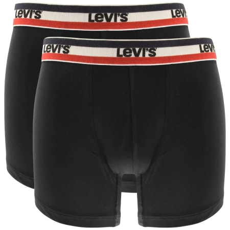 Product Image for Levis 2 Pack Boxer Shorts Black