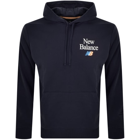 Product Image for New Balance Essentials Hoodie Navy