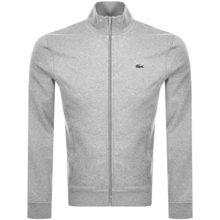 Product Image for Lacoste Zip Up Sweatshirt Grey
