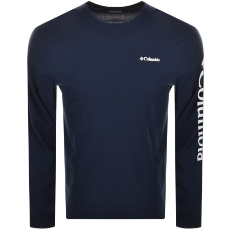 Product Image for Columbia Long Sleeved North Cascades T Shirt Navy