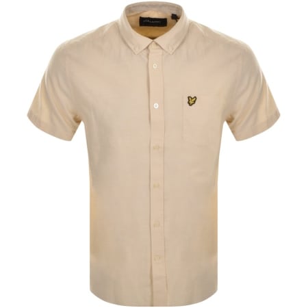 Product Image for Lyle And Scott Short Sleeve Shirt Orange