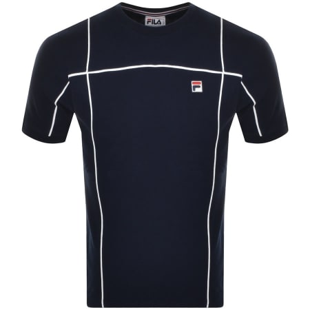 Product Image for Fila Vintage Terrinda Crew Neck T Shirt Navy