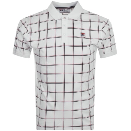 Product Image for Fila Vintage Spin Polo T Shirt White
