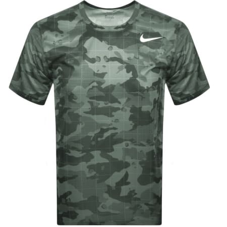 Product Image for Nike Training Camo Dry T Shirt Grey